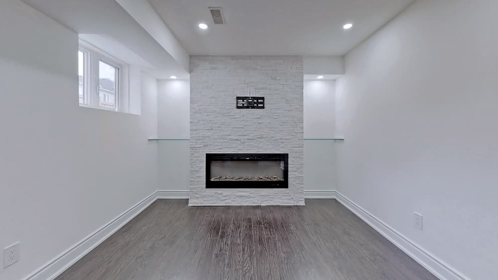 basement Fireplace