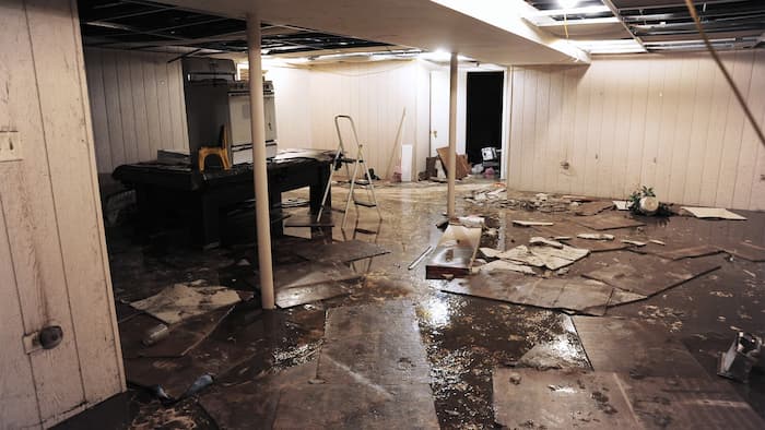 basement in toronto after the flood