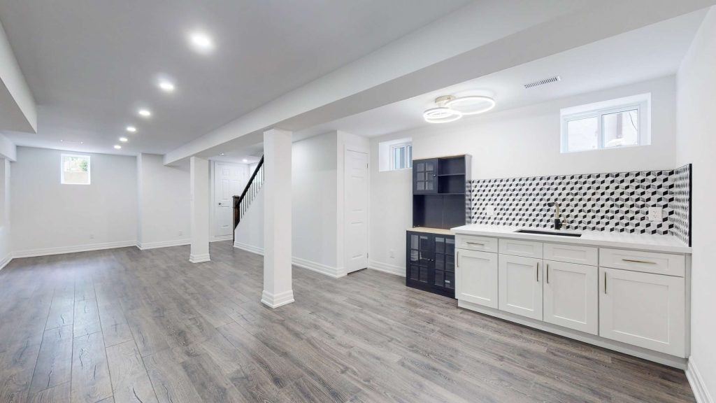 basement apartment renovation in Toronto