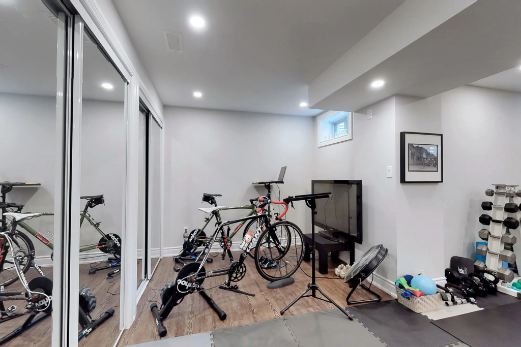 Basement Gym Renovation